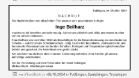 eine Anzeige